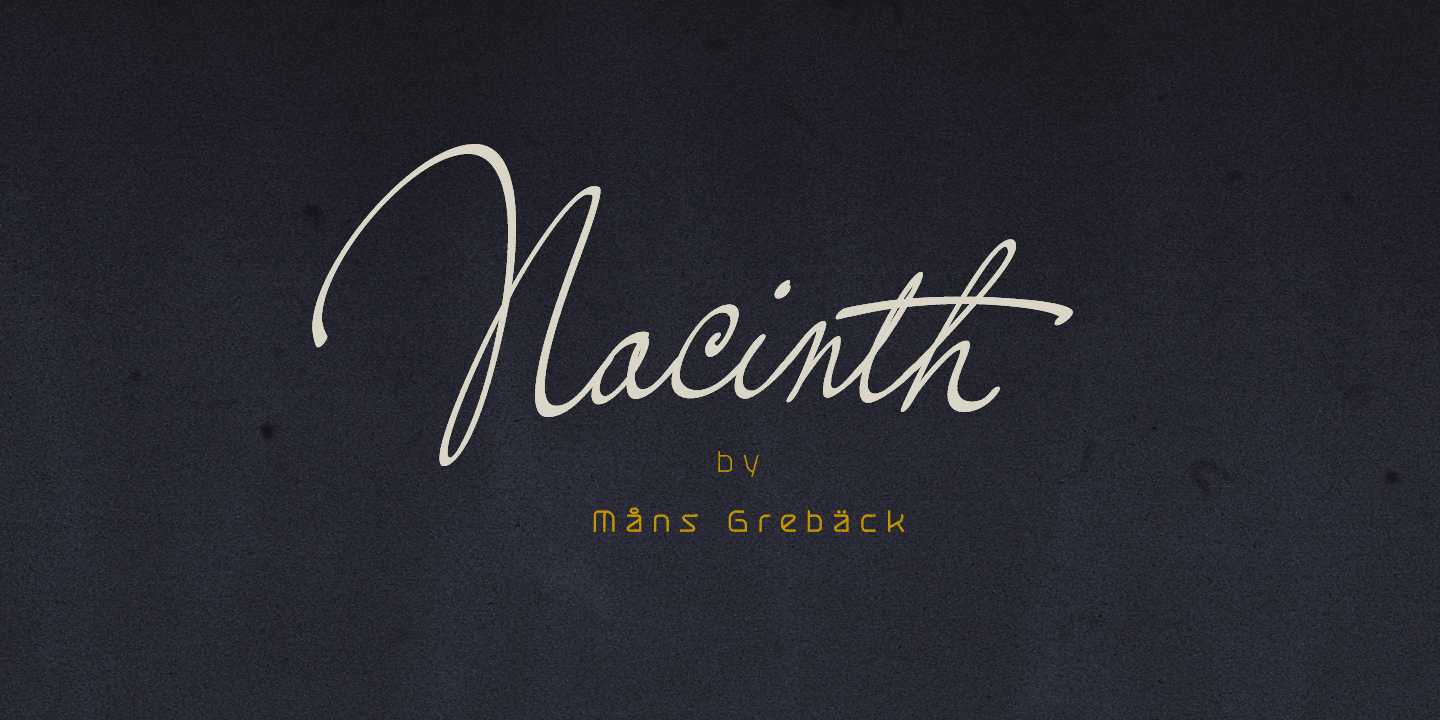 Font Nacinth
